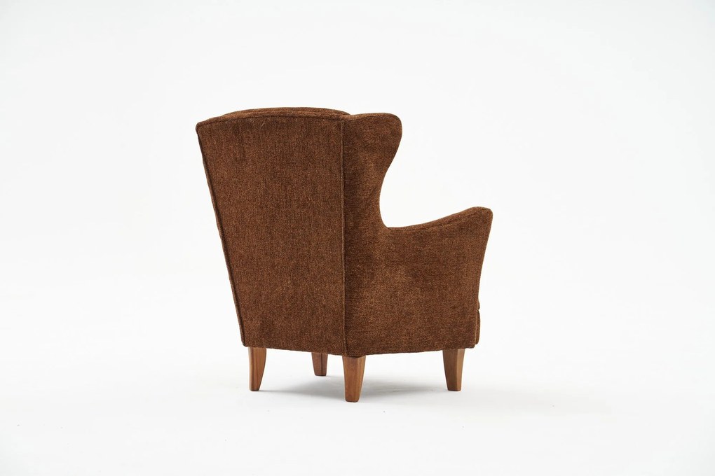 Fülkés fotel Lola Prestij - Barna, Copper