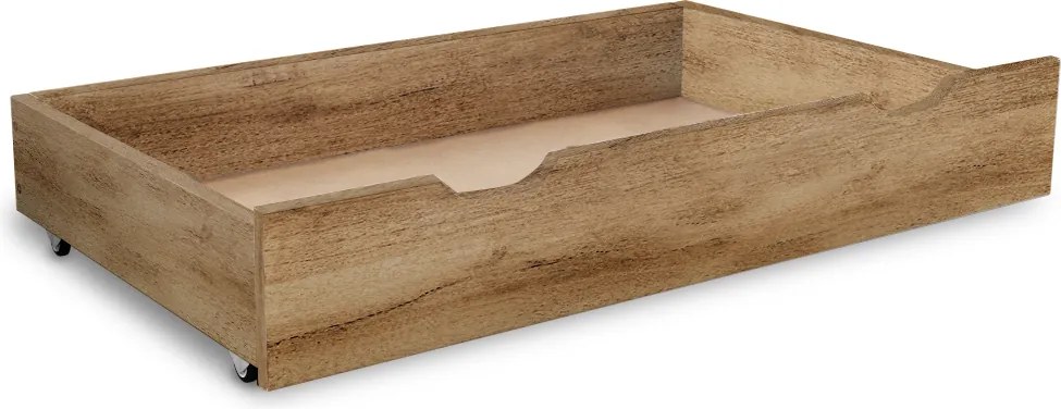 Tároló doboz ágy alá 200 cm, artisan tölgy