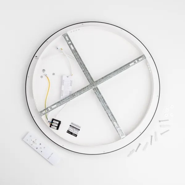 Brilagi - dimmelhető LED mennyezeti lámpatest FALCON SLIM LED/42W/230V átm. 50 cm fekete + távirányító