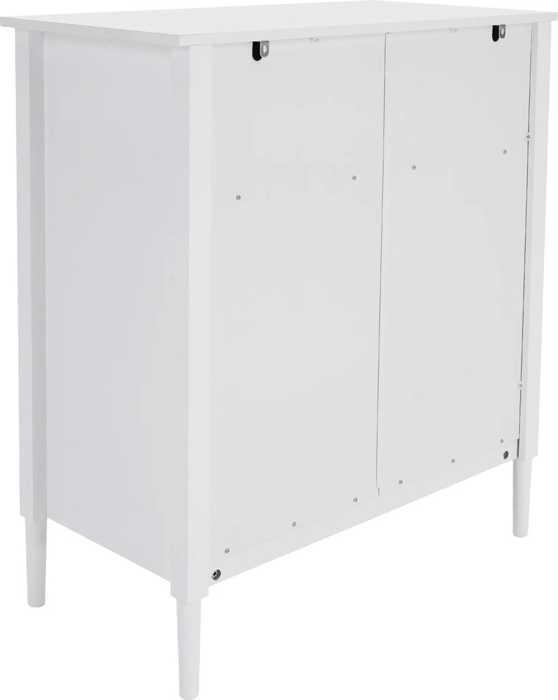 Komód, fehér, TEANA