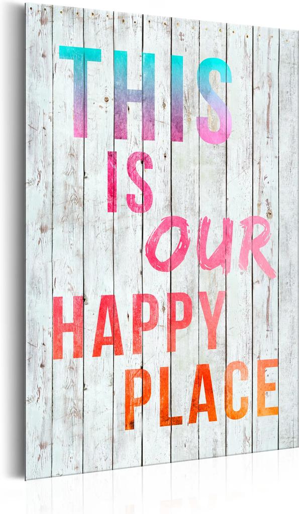 Plakát fémen - This is our Happy Place