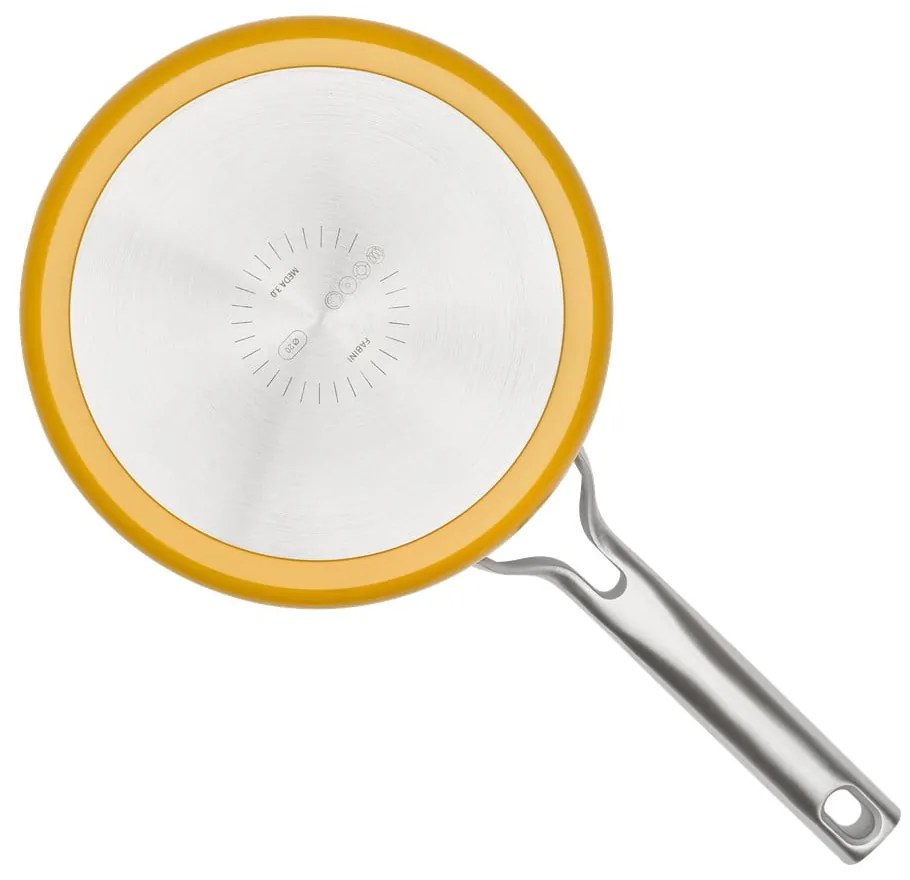 Indukciós tűzhelyhez alkalmas edény fedővel-kerámia felülettel 2,4 l Meda 3.0 – FABINI