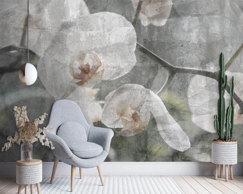 Gario Fotótapéta Orchidea vintage Anyag: Vlies, Méret: 150 x 105 cm