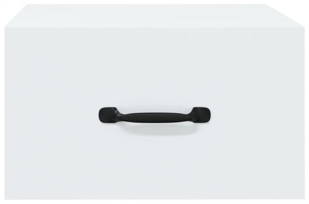 fehér falra szerelhető éjjeliszekrény 35x35x20 cm