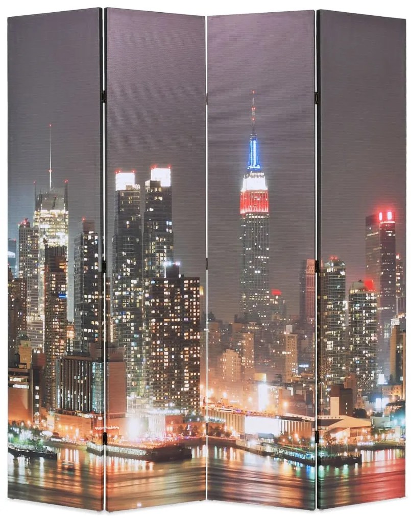 éjszakai New York mintás paraván 160 x 170 cm
