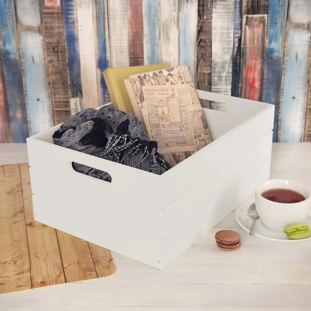 Orion fad, fehér, 31 x 21 x 13 cm, M