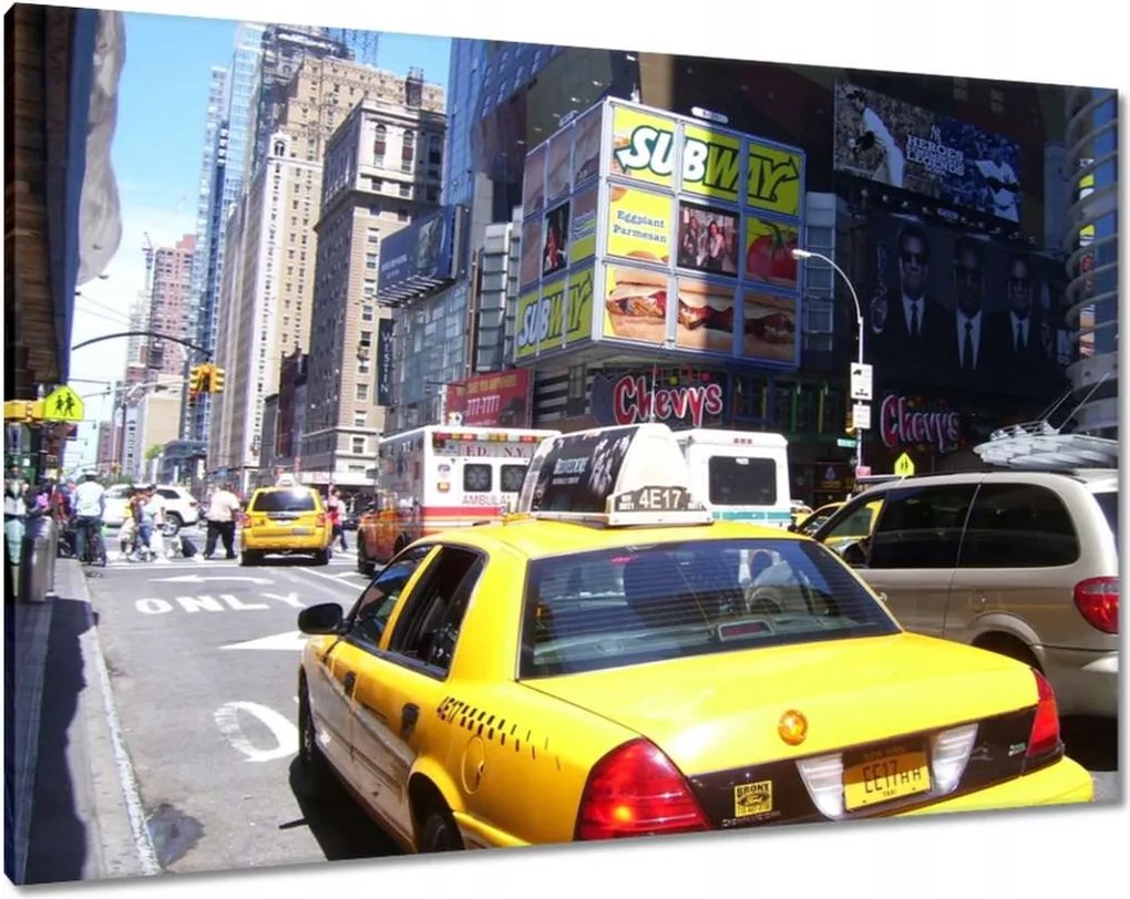 Festmények 100x70 Taxi New York