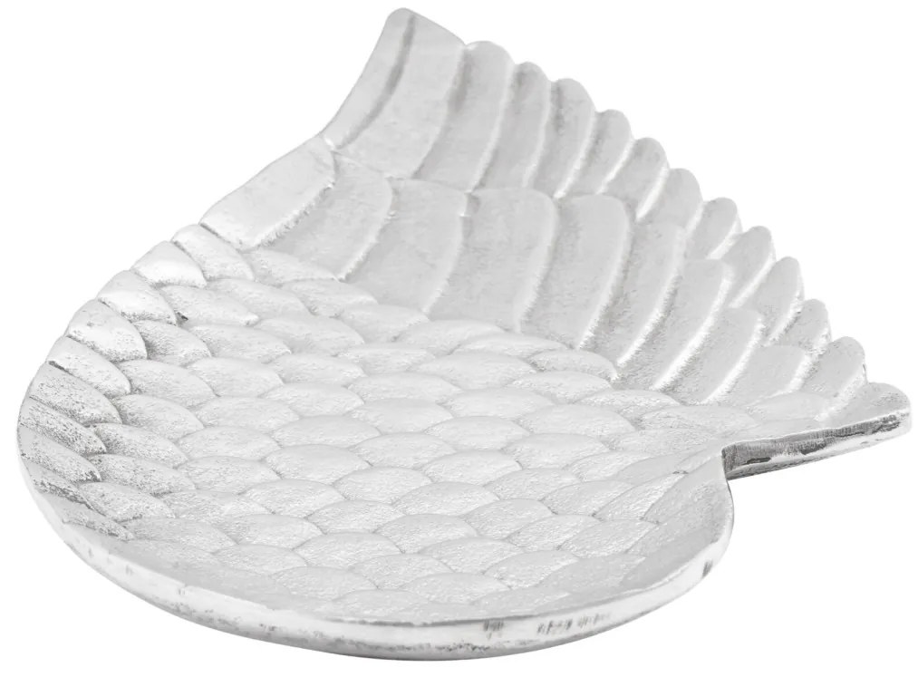 Gyümölcs Kosarak 2 db Ezüst 40x18x4 cm Alumínium