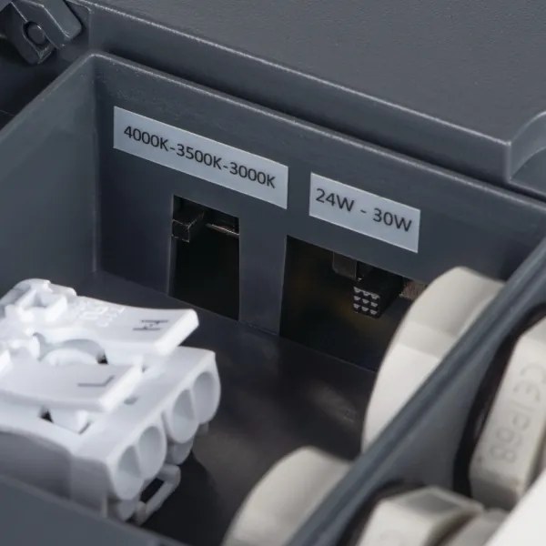 Kanlux 38779 - LED Kültéri lámpa BENO LED/24/30W/230V 3000/3500/4000K IP65 antracit