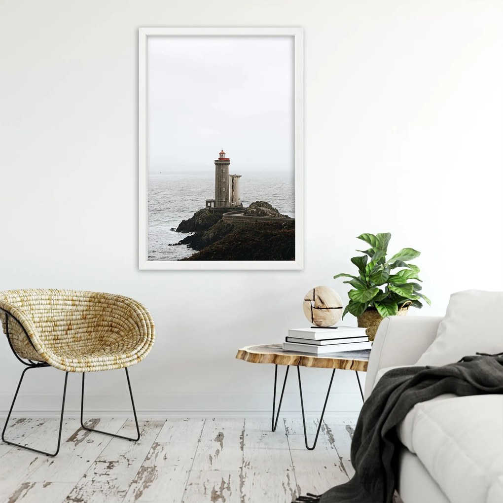 Gario Poszter Világítótorony A keret színe: Keret nélkül, Méret: 40 x 60 cm