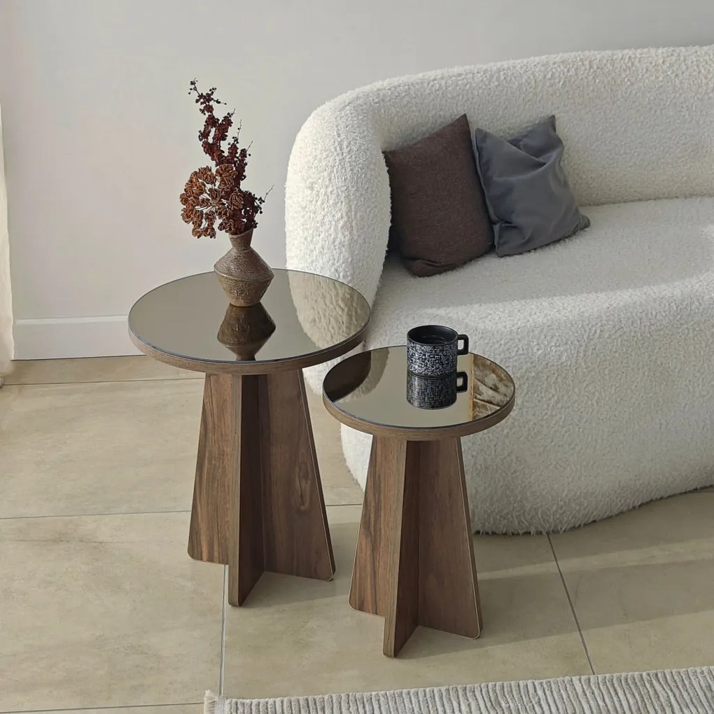 Luna - Bronze, Walnut