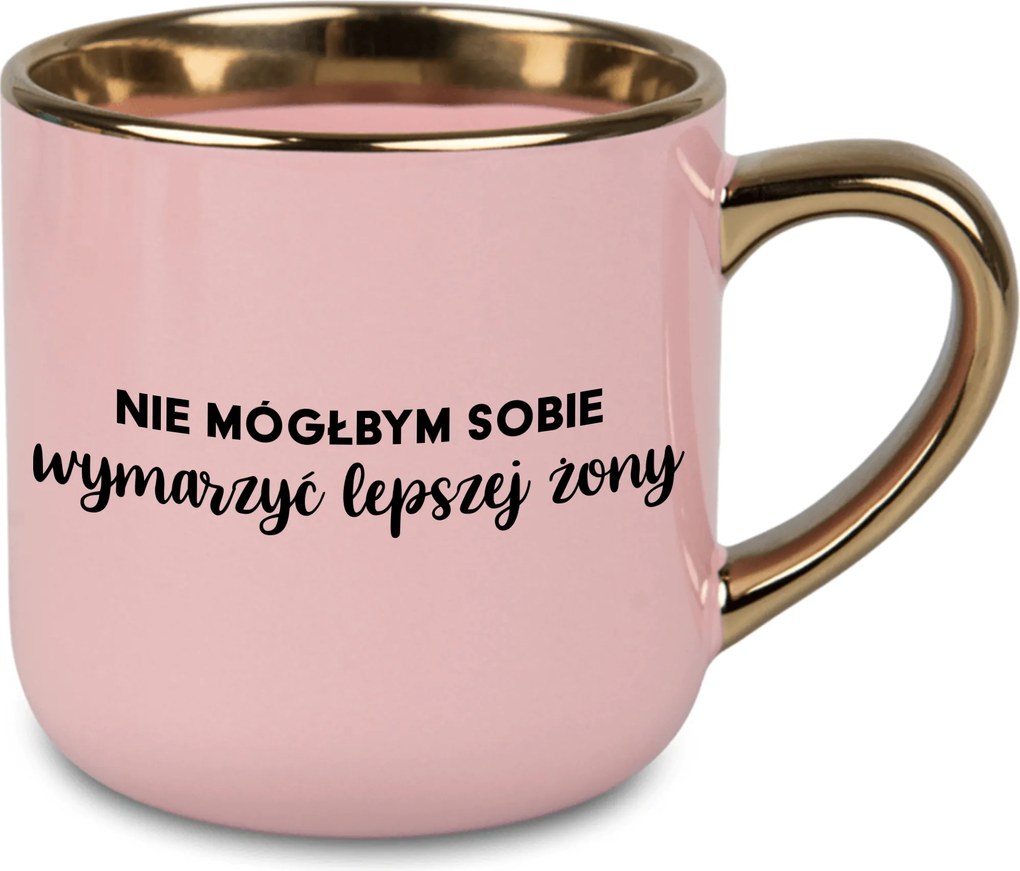 Bögre Nagy Rózsaszín Nincs Jobb Feleség Ajándék Férj Felesége Házasság