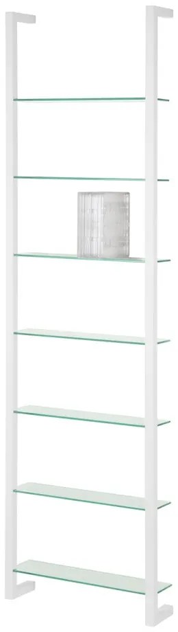 Fehér fém fali polc 46 cm Cubic – Spinder Design