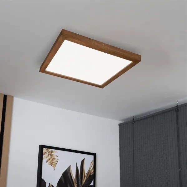 Brilagi - LED fürdőszobai lámpatest WOODY FRAME LED/40W/230V 60x60 IP44 tölgy-cseresznye