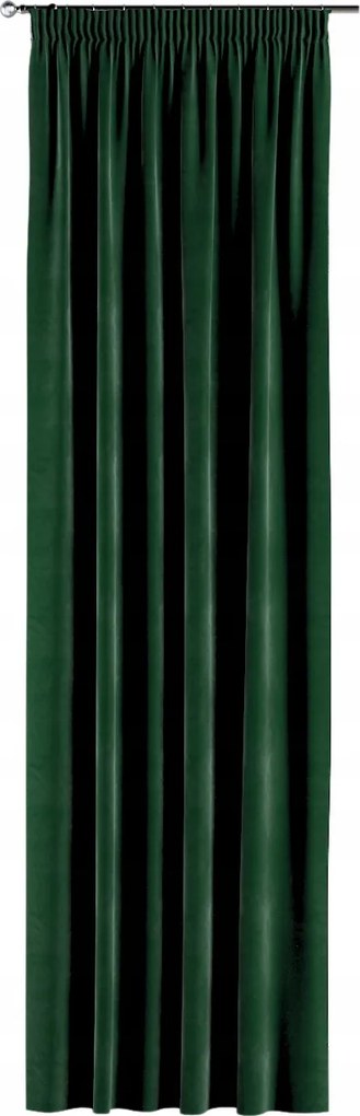 Dekoria Függöny ráncoló szalaggal 1 db 130x260cm zöld árnyalatok