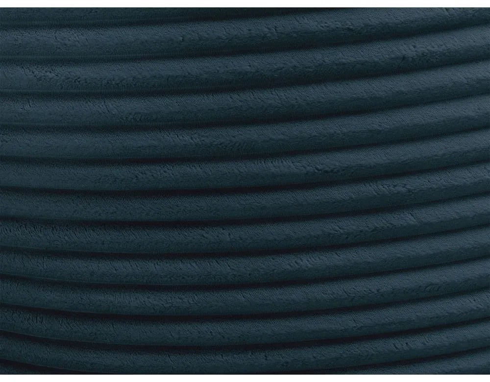 Sötétkék kordbársony babzsákfotel Socrate – Bobochic Paris