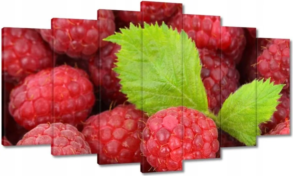 Vászonkép 140x80 Friss málna