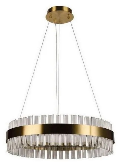 LED állítható fényerejű kristály csillár kábellel LED/40W/230V + DO