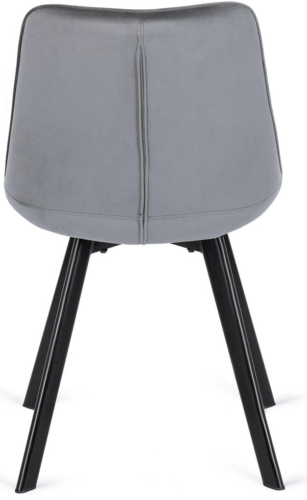 Szürke Bársony Étkezőszék RICK