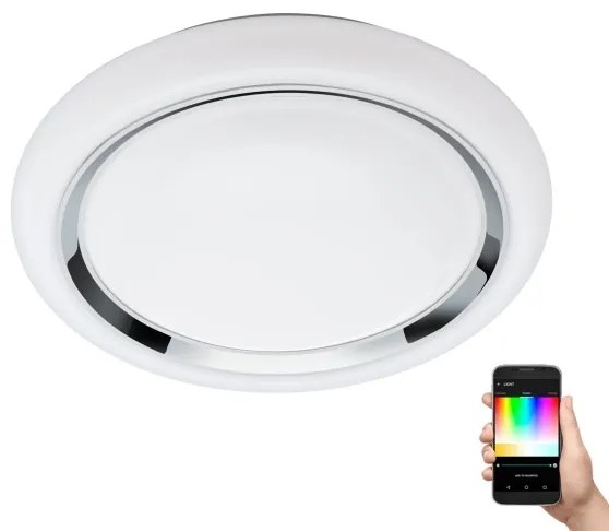 Eglo 96686 - CAPASSO-C LED RGBW 17W 230V dimmálható mennyezeti lámpa
