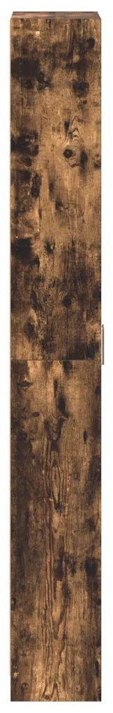 Szekrény Füstölt Tölgy 55x25x189 cm Műszaki Fa