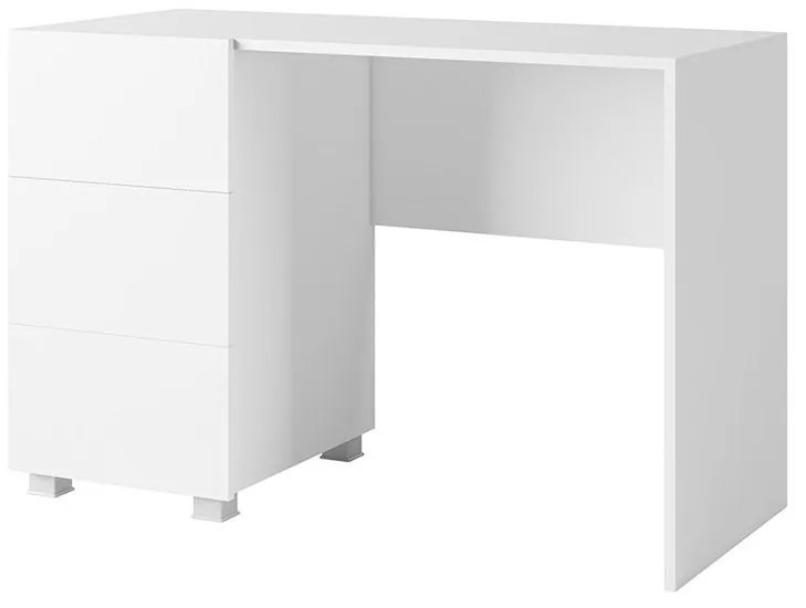 Íróasztal Brenali BR08 (fehér + fényes fehér). 1058380