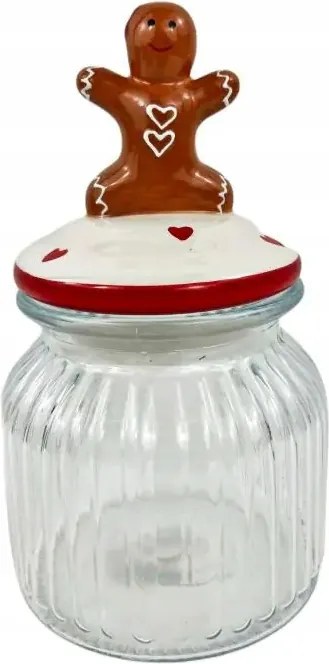 Üveg keksztartó 11x24x11cm