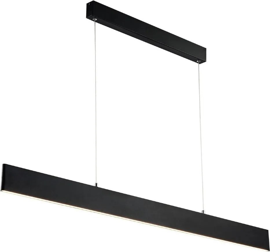 MAYTONI P010PL-L23B STEP Modern Led Függesztett Lámpa Fekete LED IP20