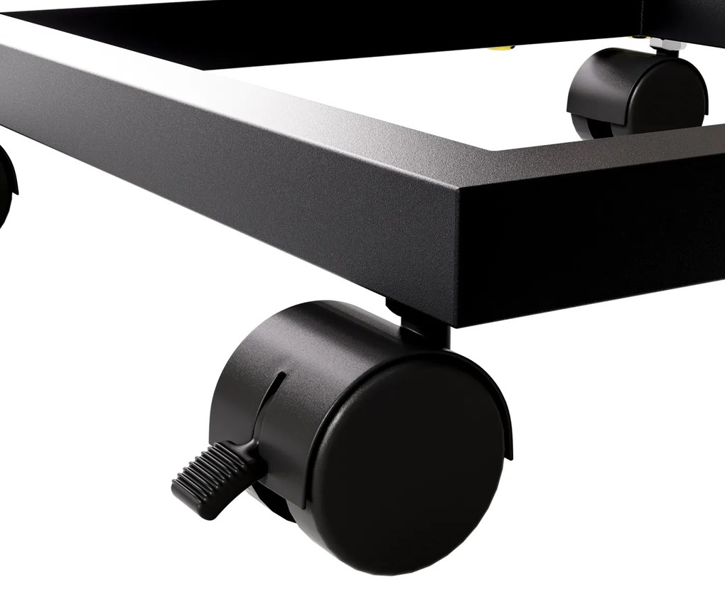Casaria® WPC lerakóasztal - fekete