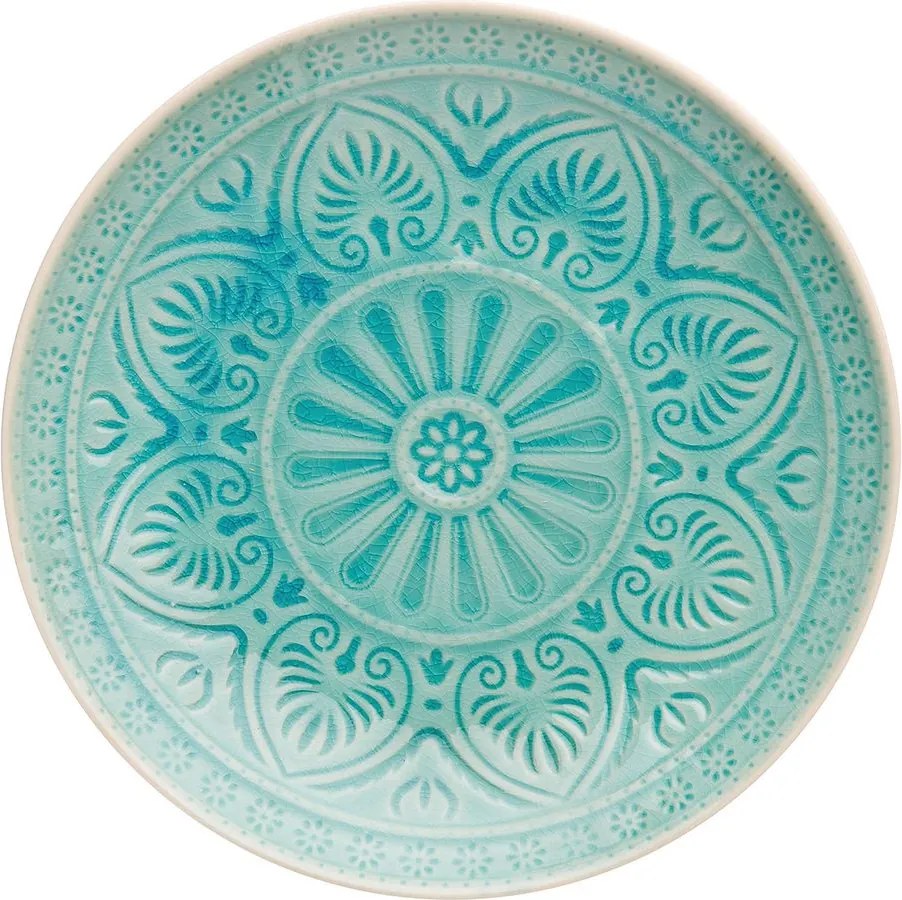 SUMATRA tányér Ø 25cm, türkiz