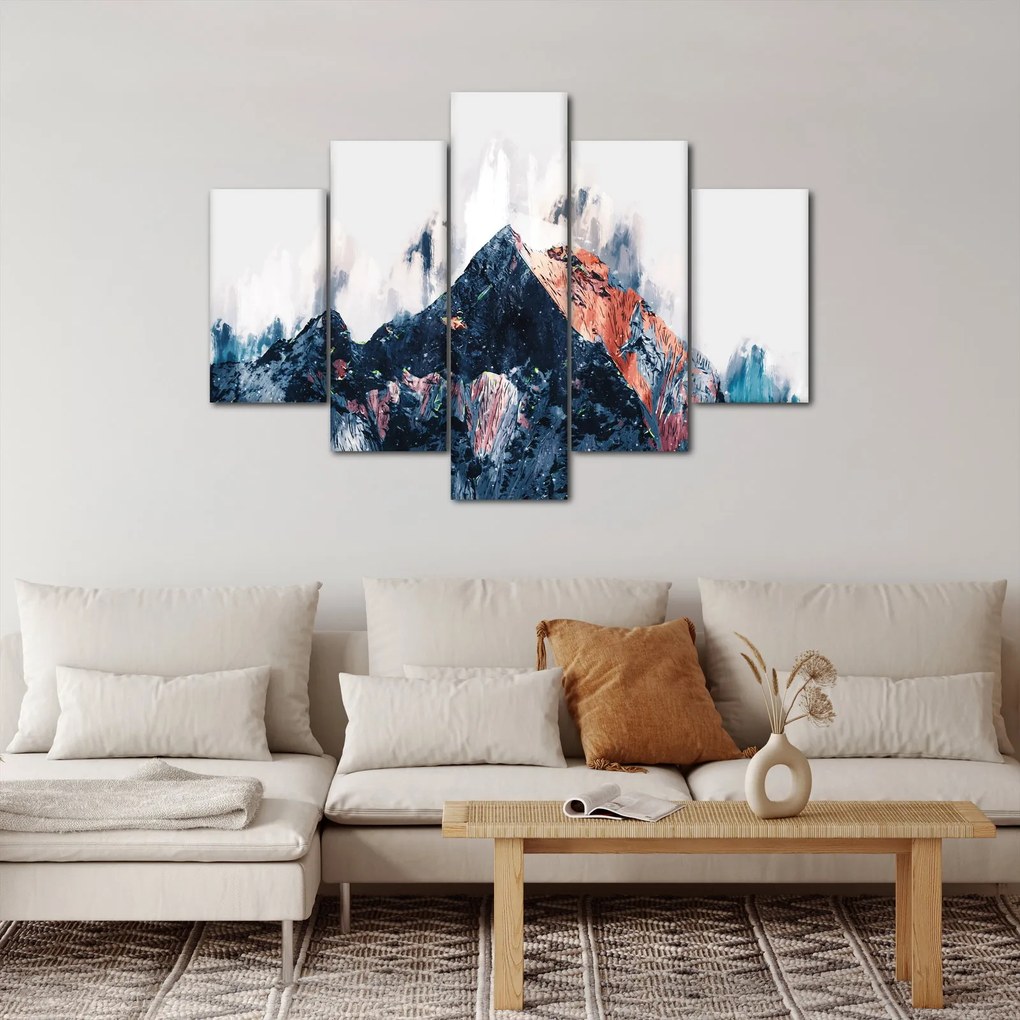 Kép - Absztrakt hegy (150x105 cm)