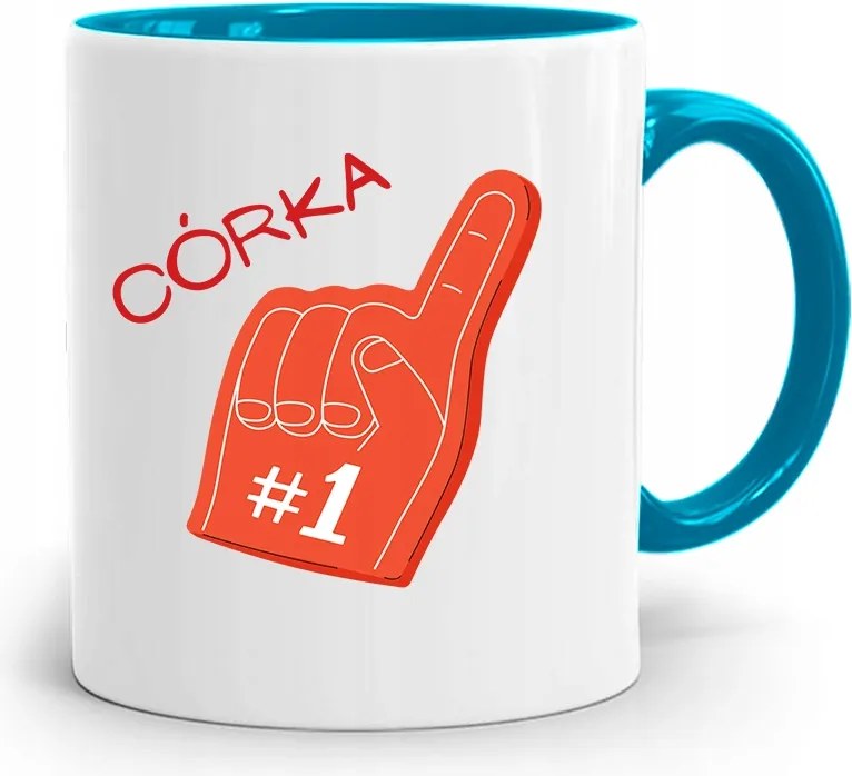 Kék Bögre Lányának Első Számú Lánya fényképes nyomattal