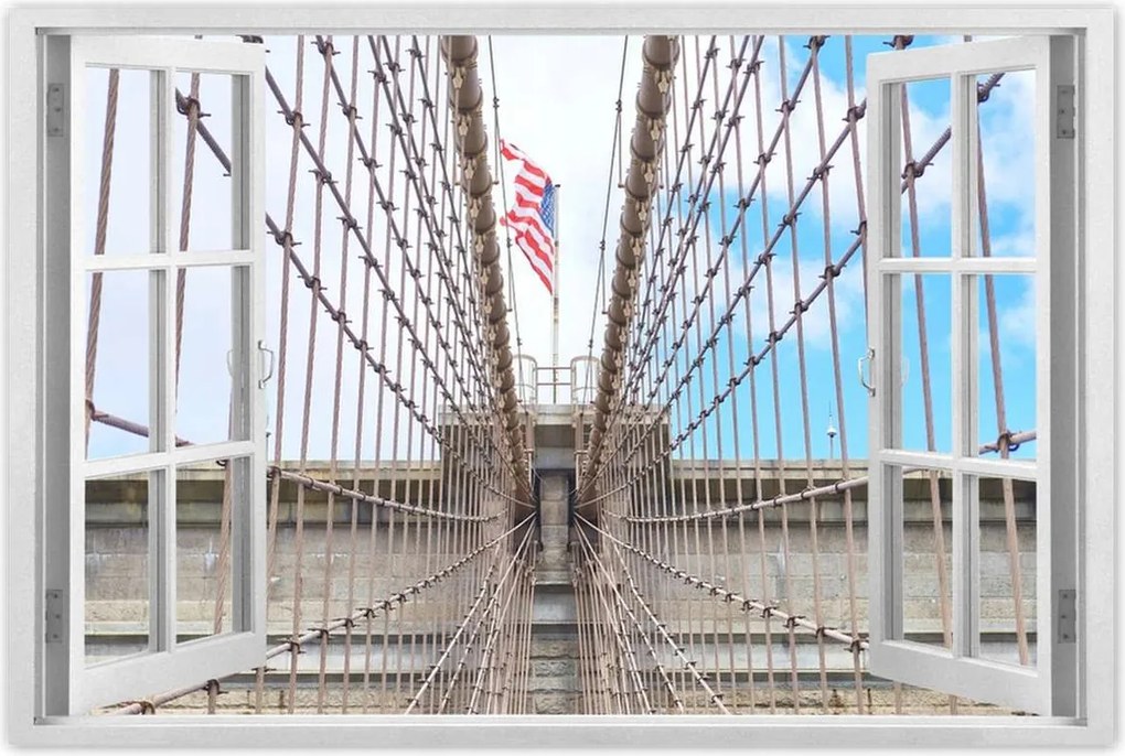 Poszterek 90x60 Híd Építészet Tájkép