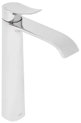 Magas mosdó csaptelep SAT Infinitio leeresztőszelep nélkül króm SATBSINF285