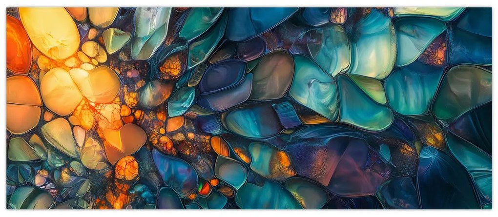 Kép - Üvegmozaik (120x50 cm)