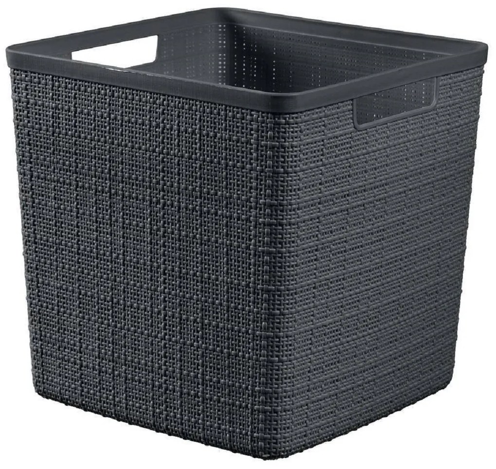 Curver Tárolókosár JUTE L, szürke