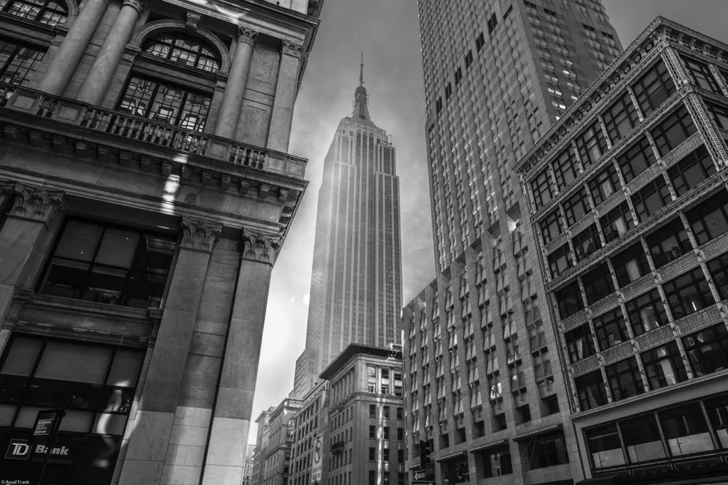 Poszter 45x30cm Empire State Building, Assaf Frank