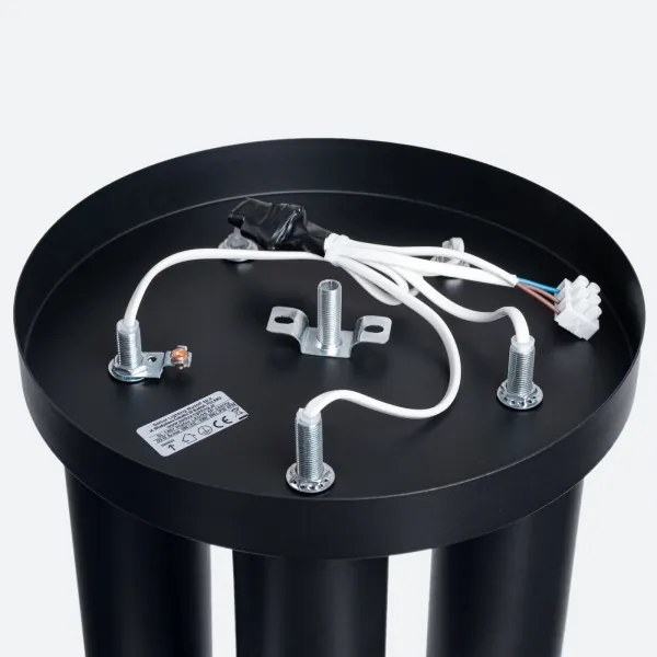 Sollux SL.1467 - Spotlámpa LAGOS 5xGU10/10W/230V fekete