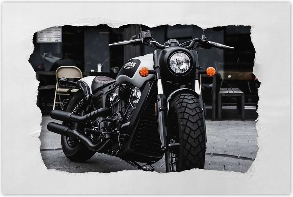 Poszterek 90x60 Indián motorkerékpár Klasszikus
