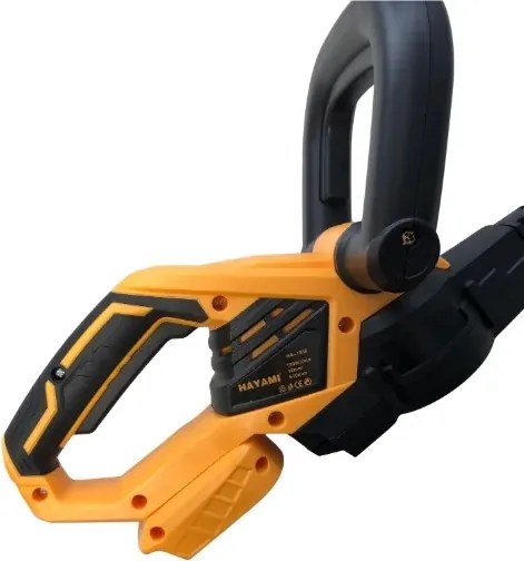 Akkus sövényvágó - HAYAMI HA-1038 + 2 akku + tartozékok