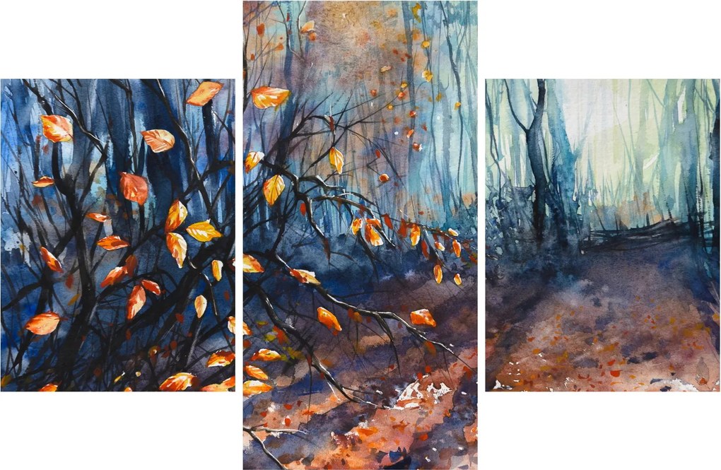 Kép - Az őszi nap sugarai (90x60 cm)