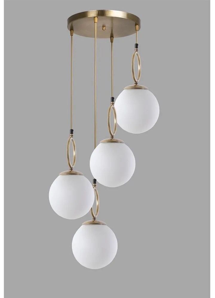 Design csillár Darryl 30 cm fehér