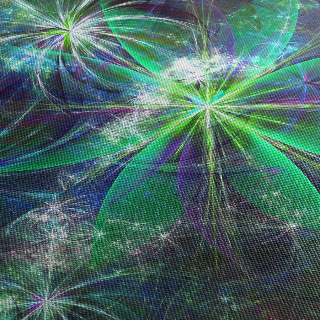 Kép - Absztrakt geometriai formák (120x50 cm)