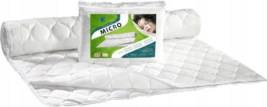 Matracvédő alátét 90x200 Micro mikroszálas fehér