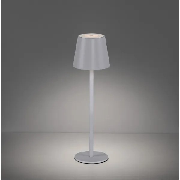 Leuchten Direkt 19250-16-LED Kültéri újratölthető lámpa EURIA LED/3W/5V IP54 fehér