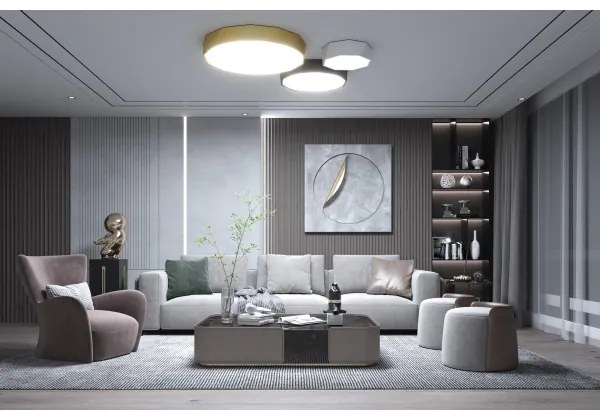 Immax NEO 07132-G80 DIAMANTE LED mennyezeti lámpa 60W 230V + Tuya ZigBee DO