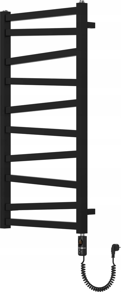 Arceno Elektromos Fürdőszobai Radiátor CYW600WCZM 600W 970 x 500 Matt Fekete