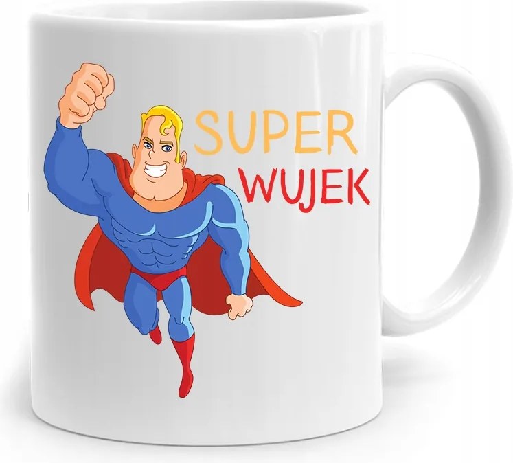 Bögre Ajándék Bácsinak Szuper Bácsi nyomott mintával