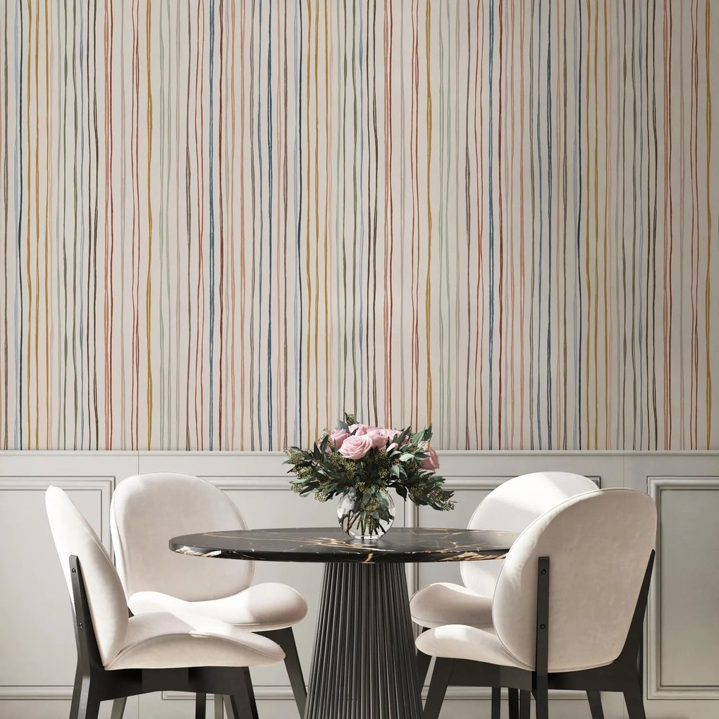 Fotótapéta - Színes csíkok (147x102 cm)