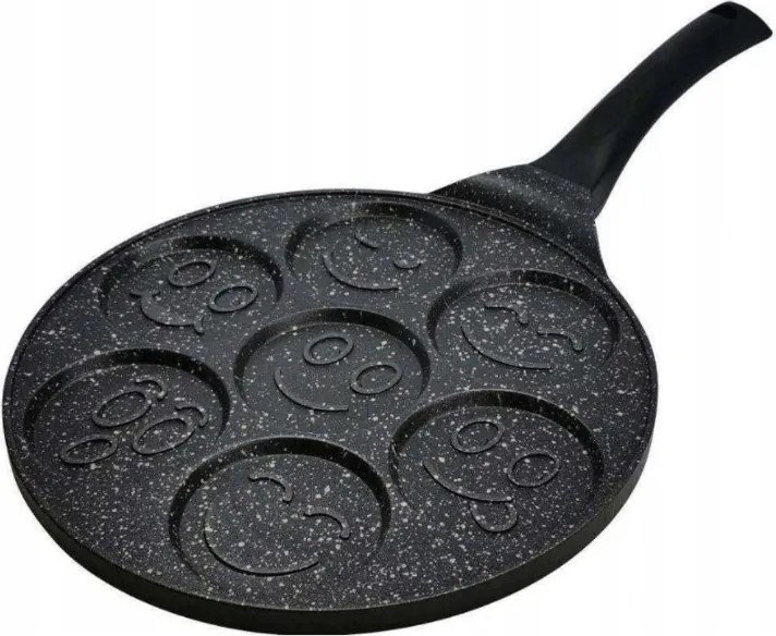 Palacsintasütő 26 cm Smile Gg fekete